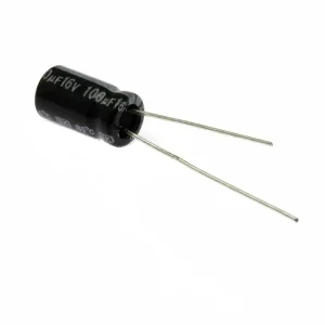 Elektrolytický kondenzátor 100uF 16V 6.3x11mm RM2.5mm 85°C | Pouze dnes