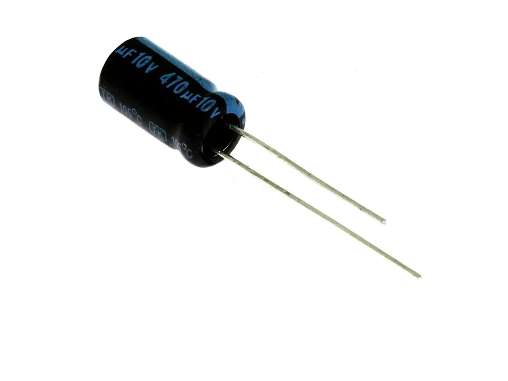 Elektrolytický kondenzátor 470uF 10V TKR471M1AE11M | Ušetřete nyní