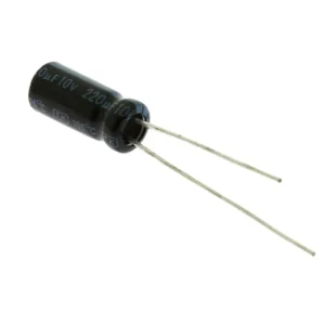 Elektrolytický kondenzátor 220uF 10V 5x11mm RM2mm 105°C | Akční cena