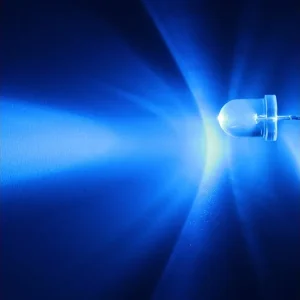 Novinka v nabídce | LED dioda 8mm, modrá, 825LB7C