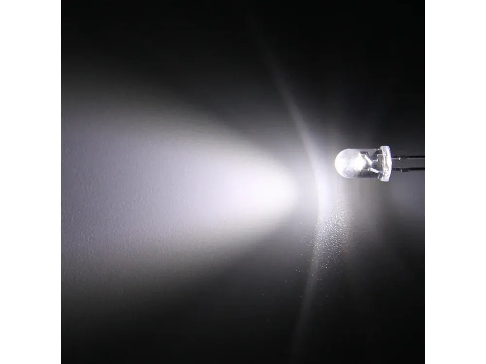 Hebei 560PWC LED 5mm bílá studená - Extra sleva
