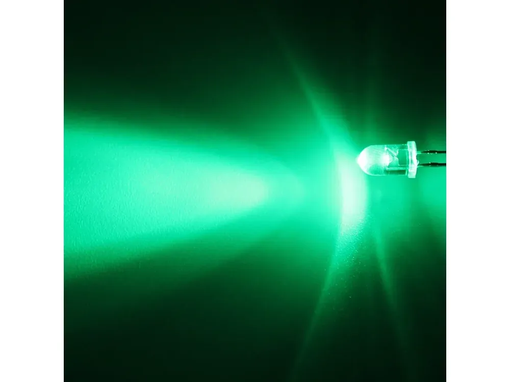 Hebei 530VG0C LED 5mm zelená - Zlevněno