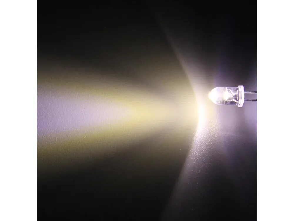 Hebei 530PWO4C LED 5mm bílá teplá | Objednejte nyní