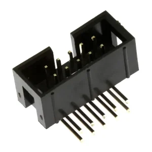 Konektor IDC pro ploché kabely, 10 pinů (2x5), RM2.54mm, do DPS, úhlový 90° - Poslední šance