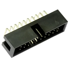 Objednejte nyní - Konektor IDC pro ploché kabely, 20 pinů (2x10), RM2.54mm, do DPS, úhlový 90°