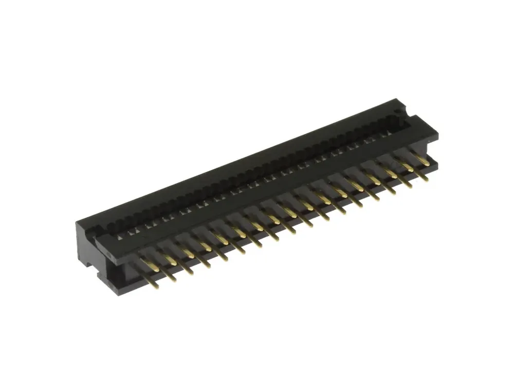 Konektor IDC pro ploché kabely, samořezný, 34 pinů (2x17), rozteč 2.54mm, do DPS, přímý - Nejlepší cena