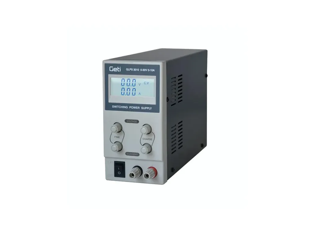 Geti GLPS 3010 laboratorní zdroj 0÷30V/0÷10A - Novinka v sortimentu