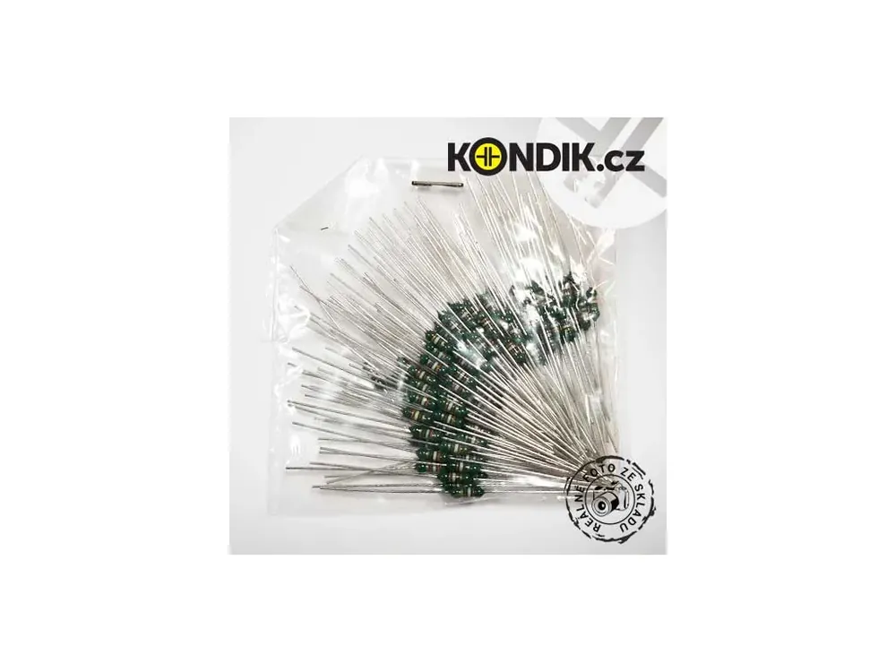 Super cena | TR213 220R uhlíkový rezistor, 100ks