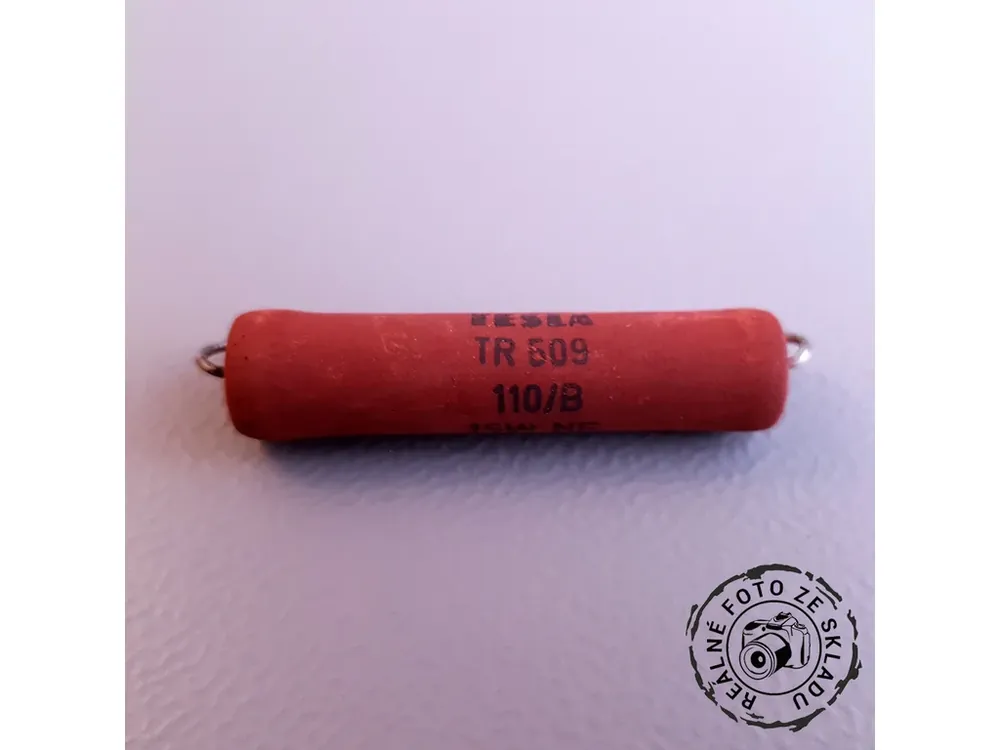 Nově přidáno - TESLA TR509 110R rezistor drátový