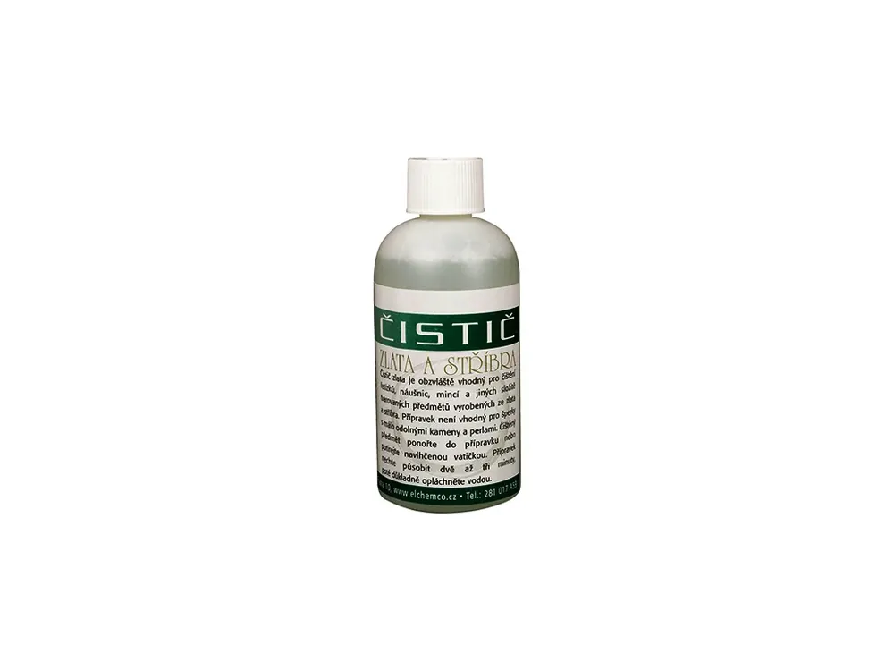 Čistící přípravek na zlato a stříbro, 200ml | Super nabídka