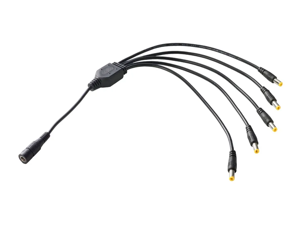 Sunny Rozbočovací kabel s 5x DC 5,5/2,1mm - Do vyprodání zásob