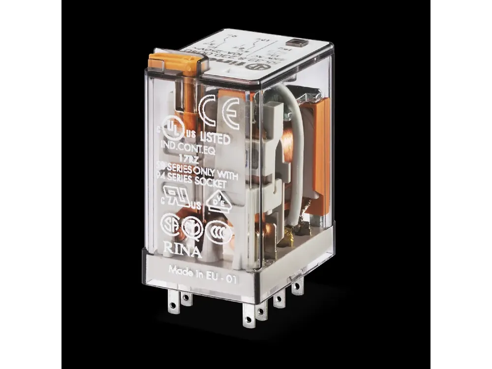 Doprodej - Relé 230V AC, DPDT, 10A, Finder 55.32.8.230.5050