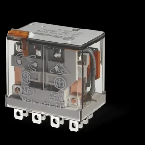 Relé 24V DC, 4PDT, 12A, Finder 56.34.9.024.0040 - Velká sleva