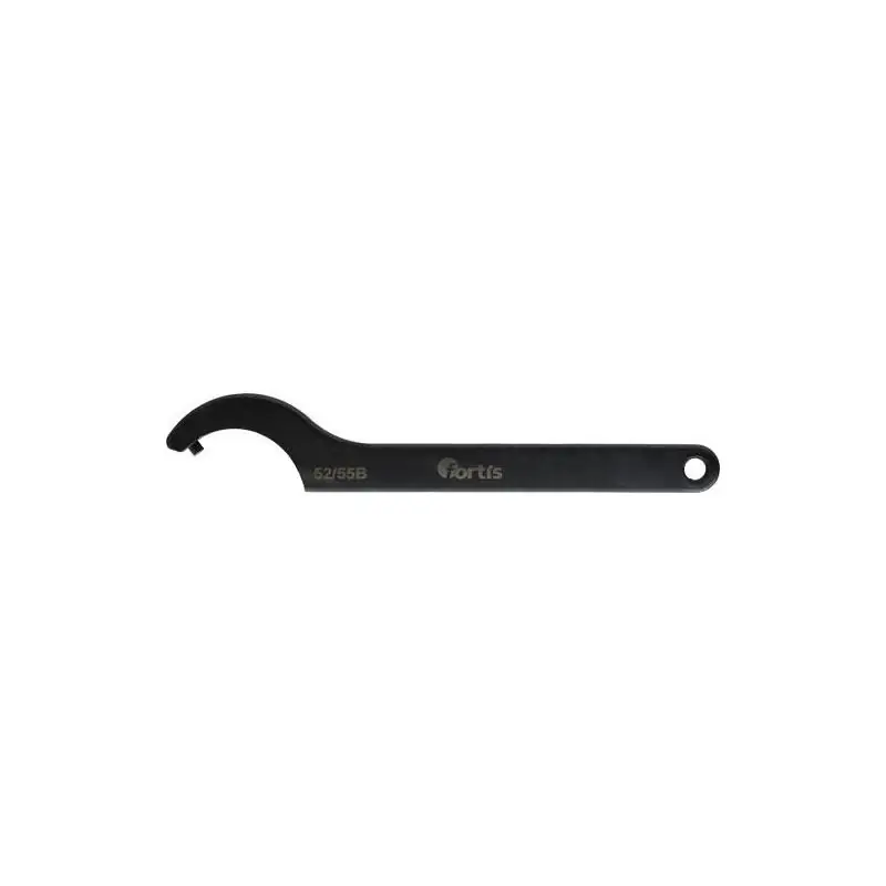 Hákový klíč DIN1810B 120-130 mm s hrotem Fortis | Novinka