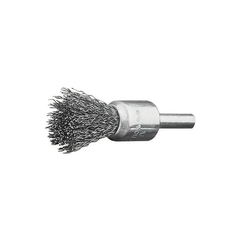 Špičková kvalita - LESSMANN Kartáč z nerezové oceli vlnitý 30x25/68x0,3 mm