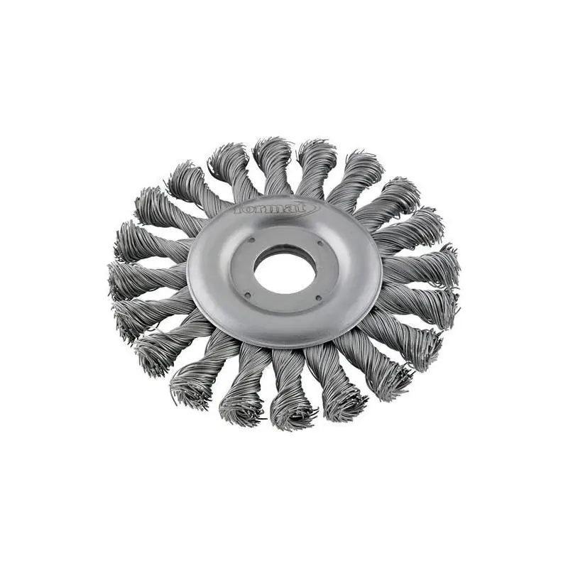 Právě uvedeno na trh | Kotoučový kartáč nerez splétaný 115x mm FORMAT