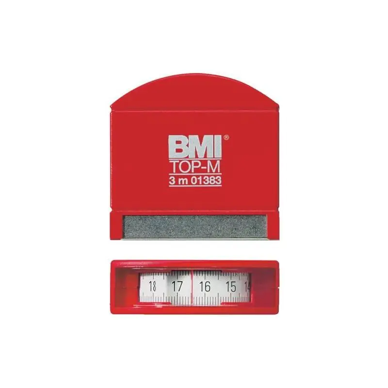 Bezpečný nákup | Svinovací metr 3mx13 mm bílý, BMI TOP-M 01383