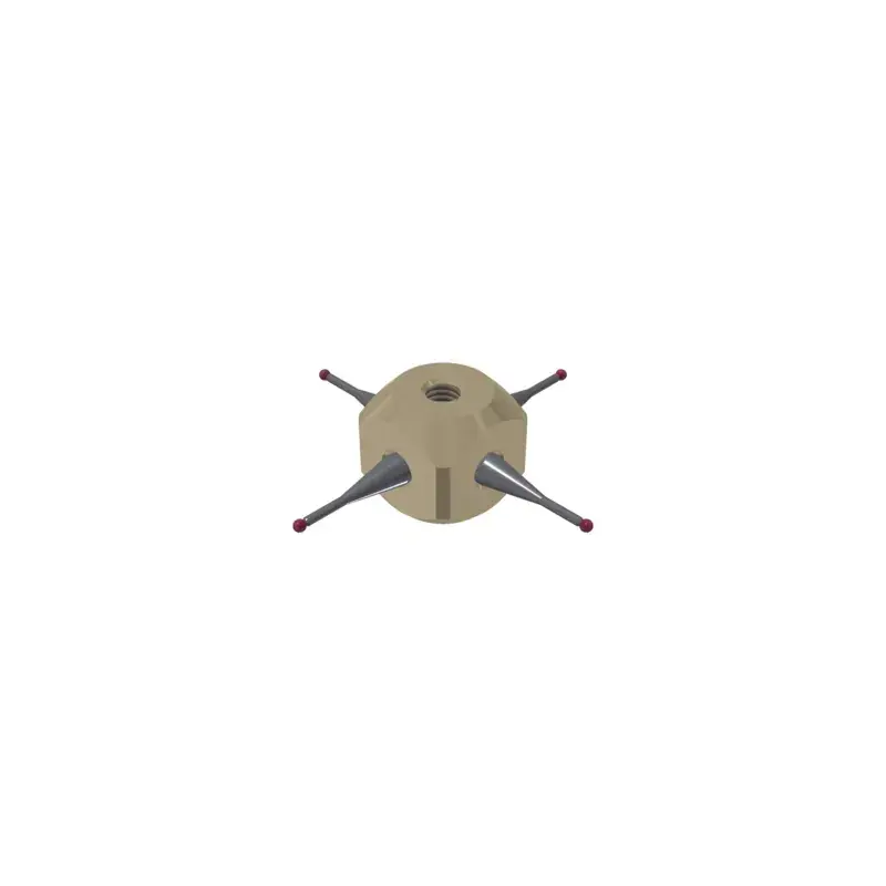 Ihned k dispozici - 4-way cube stylus M5 ruby ball Ø1,5mm