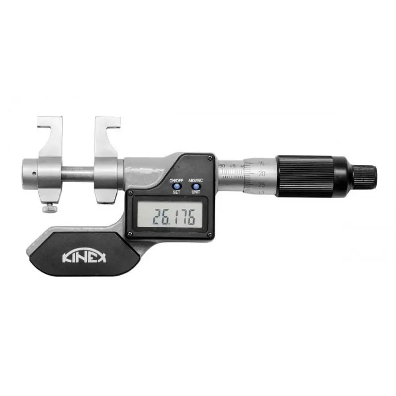 Digitální mikrometr dutinový dvoudotekový (dutinoměr) KINEX 50-75mm/0.001mm, DIN 863 | Top produkt