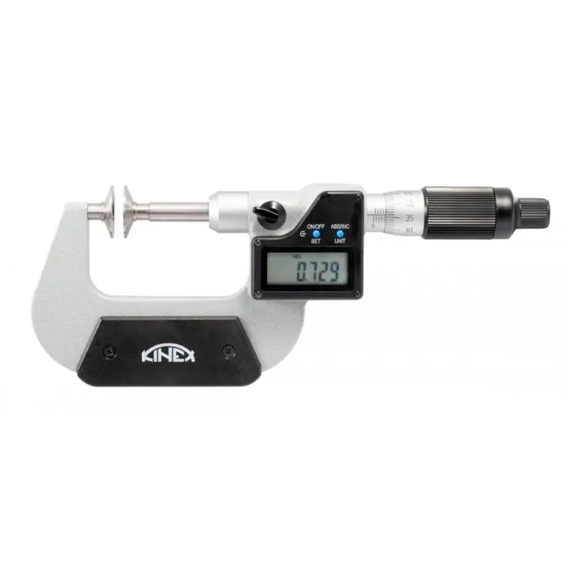 Přidat do košíku | Digitální mikrometr na ozubená kola KINEX 175-200mm/0,001/0.001mm, DIN 863
