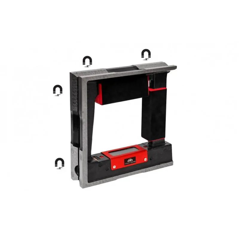 Vodováha strojní rámová s magnetem KINEX 150 mm, ČSN 25 5739-1 - Oblíbený produkt
