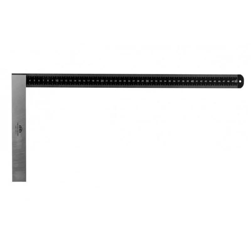 Akční nabídka - Úhelník tesařský s mm dělením KINEX BLACK COAT 1000x375 mm