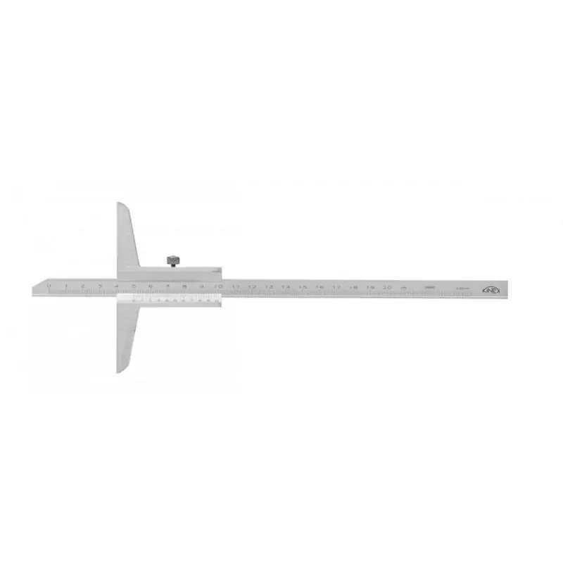 Hloubkoměr bez nosu KINEX 300 mm, 0,02mm, ČSN 25 1280, DIN 862 | Objednat online