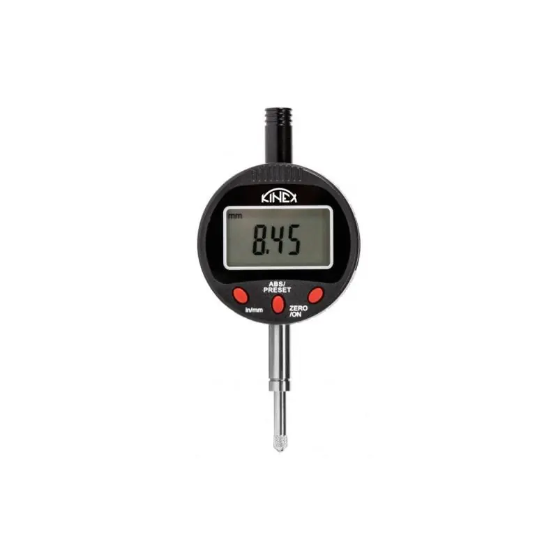 Úchylkoměr číselníkový digitální KINEX, IP 54, 0-12,7 mm/0,01 mm | Koupit online