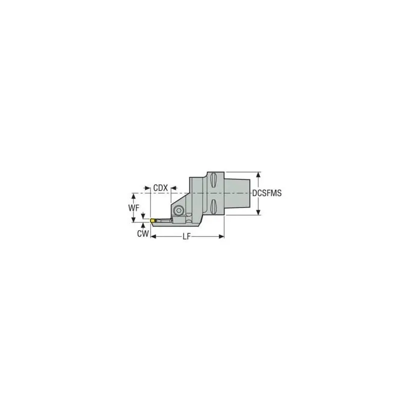 Bezpečný nákup - C5-CFOL-35100-06R130090-JET Držák pro soustružení, Jetstream Tooling