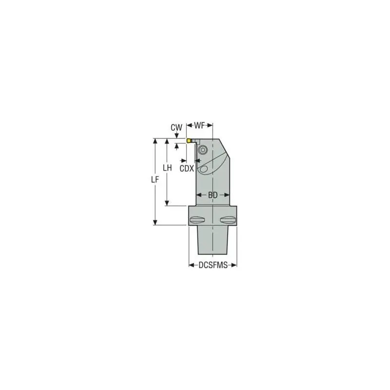 Nově přidáno | C5-CGGL-28090-05 Držák pro soustružení, Seco-Capto