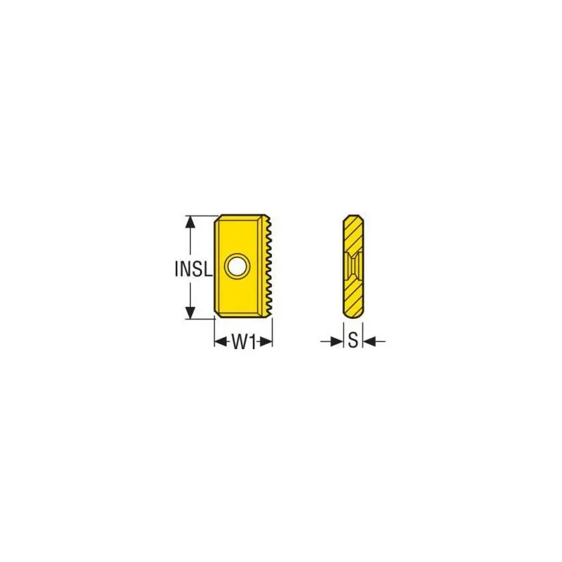 Poslední dny | 13XM18NPT CP500 Destičky (VBD) pro frézování závitů