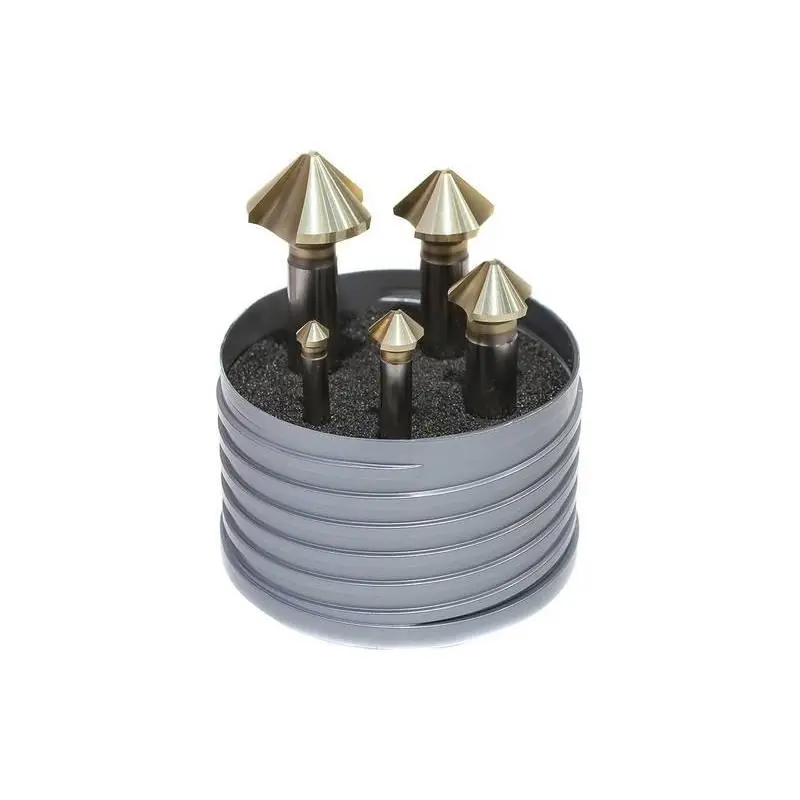 Sada záhlubníků nerovnoměrně dělených HSS BECK 6,3 - 25,0 mm ZrN 90° - Skvělá nabídka