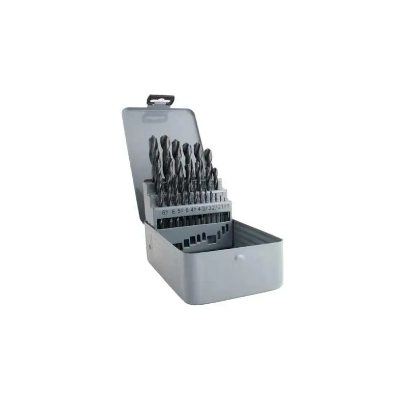 Sada vrtáků 1 - 10,5mm, po 0,5mm, 24 ks, Inox/nerez, v kovovém kufříku, HSSE, Format | Ušetřete