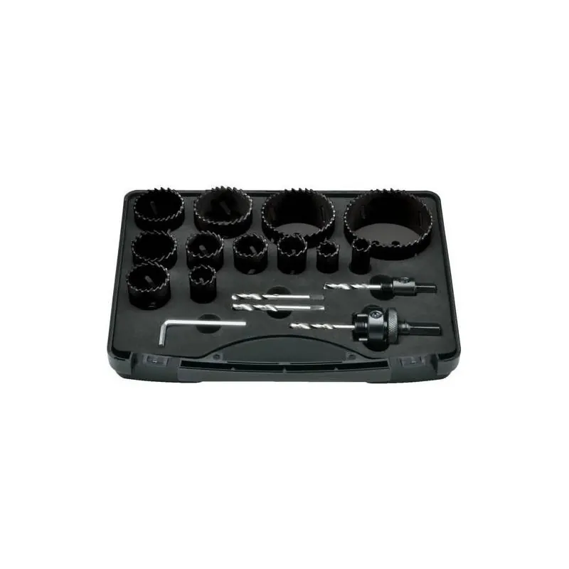 Sada Děrovací pila, korunka HSS Bi METALL 16 - 76 mm Format | Oblíbený u zákazníků