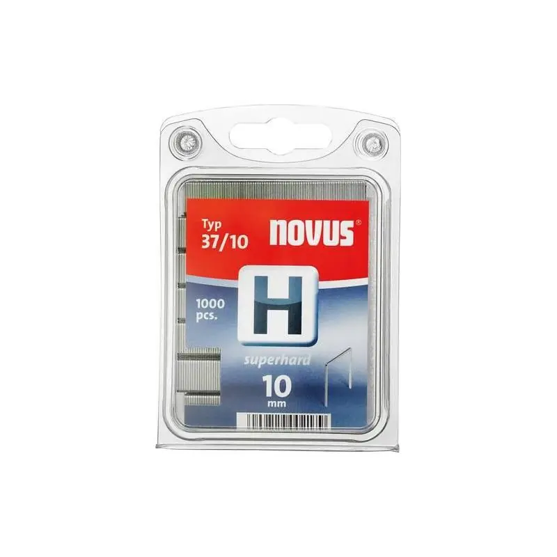 Spony do sponkovačky Novus, typ spon H 37/10, super tvrdé č. 042-0371 | Vrácení zdarma
