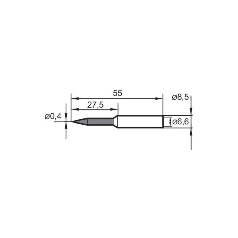 PÁJECÍ HROT 832UD/SB HROT TUŽKY 0,4 mm ERSA | Kvalitní produkt