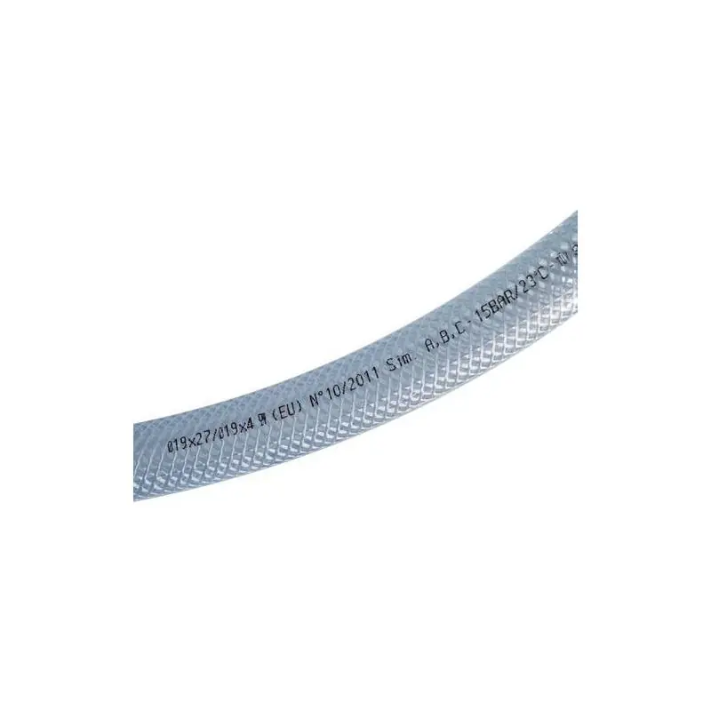 Bestseller | PVC textilní hadice čirá 12,5x3 mm a 25 m