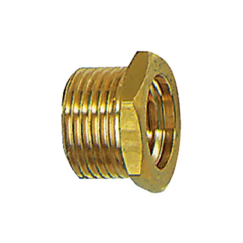 Ušetřete nyní - Redukce G1/2" na G3/8", krátká, SW24, mosaz, Riegler 134446
