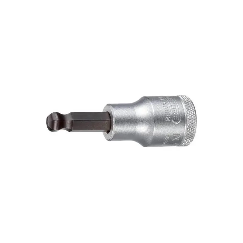 Velmi populární - Bit zástrčný, imbus 10x60mm, kulovou hlavou, 1/2", Gedore