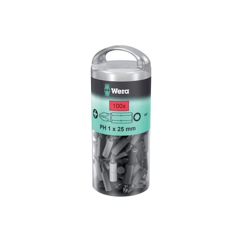 Bit 1/4" DIN3126 E6,3 T20x25 mm 100 balení Wera - Oblíbený u zákazníků