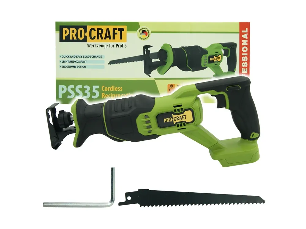 Nově k dispozici - Aku pila ocaska Procraft PSS35bb (bez baterie a nabíječky) PSS35bb