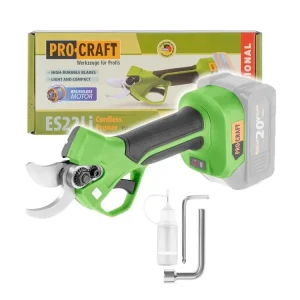 Aku nůžky na větve Procraft ES22Li (bez baterie a nabíječky) ES22Libb | Končí brzy