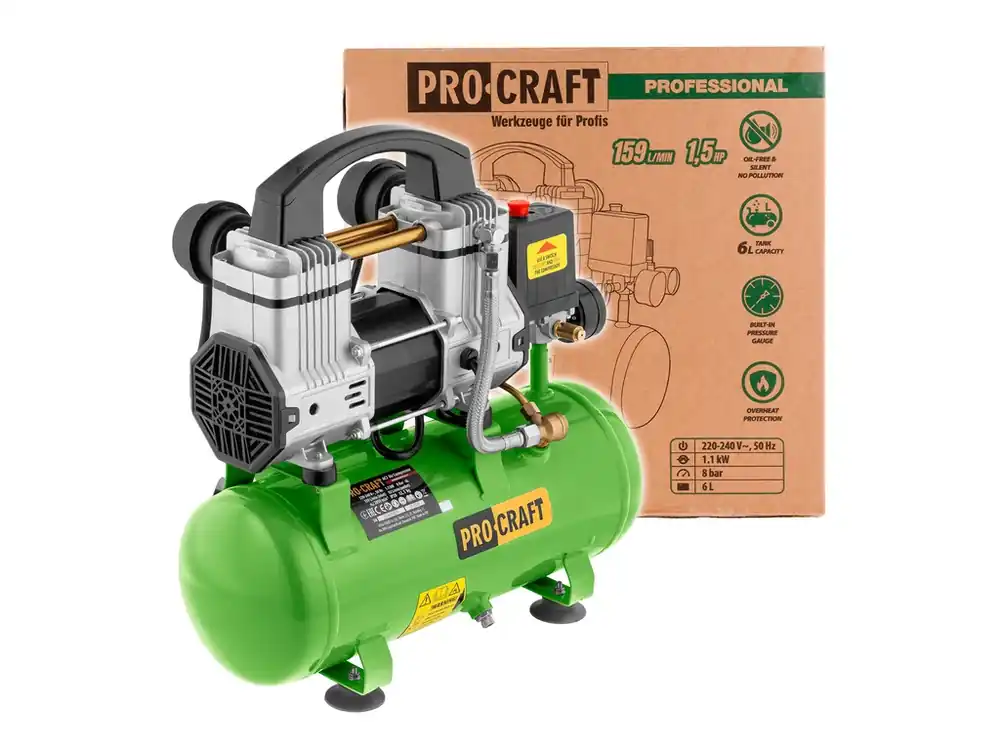 Akce - Bezolejový kompresor Procraft AC7 AC7