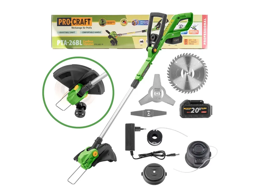Sleva - Aku vyžínač Procraft PTA-26BL PTA-26BL