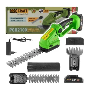 Aku nůžky na trávu a keře Procraft PGH2100 PGH2100 | Prémiová kvalita