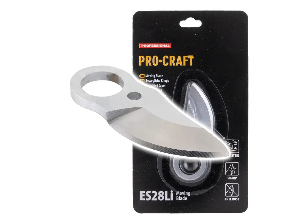 Náhradní horní nůž na Aku nůžky Procraft ES28Li ES28Li Moving Blade - Objednat nyní