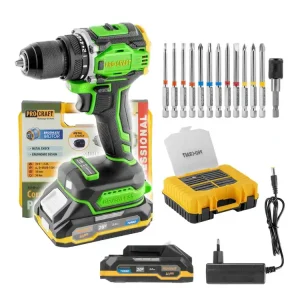 Aku vrtací šroubovák Procraft PA18Pro2 + sada bitů PA18Pro2-1B-C | Poslední šance