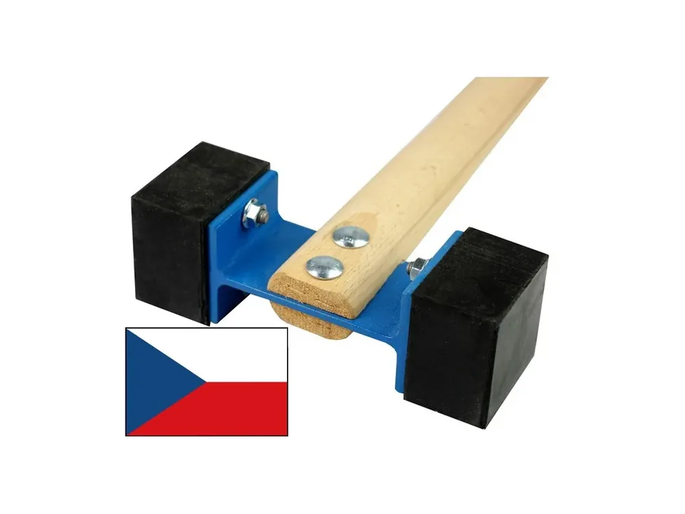 Palice gumová na zámkovou dlažbu s vyměnitelnou gumou CZ PROFI - násada 25 cm - Oblíbený produkt