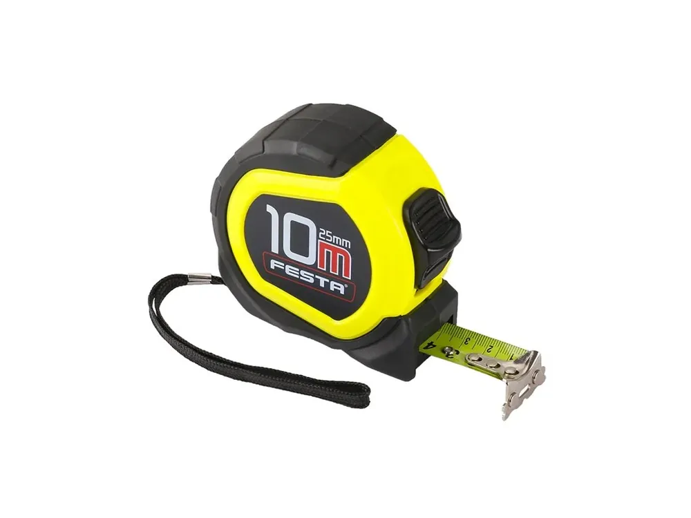 Metr svinovací FESTA Magnetic 10mx25mm - Prémiová kvalita