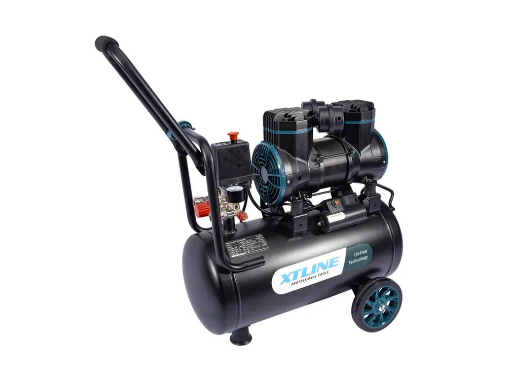 XTLINE Kompresor bezolejový 1450 W, 24 l - Nabídka končí brzy
